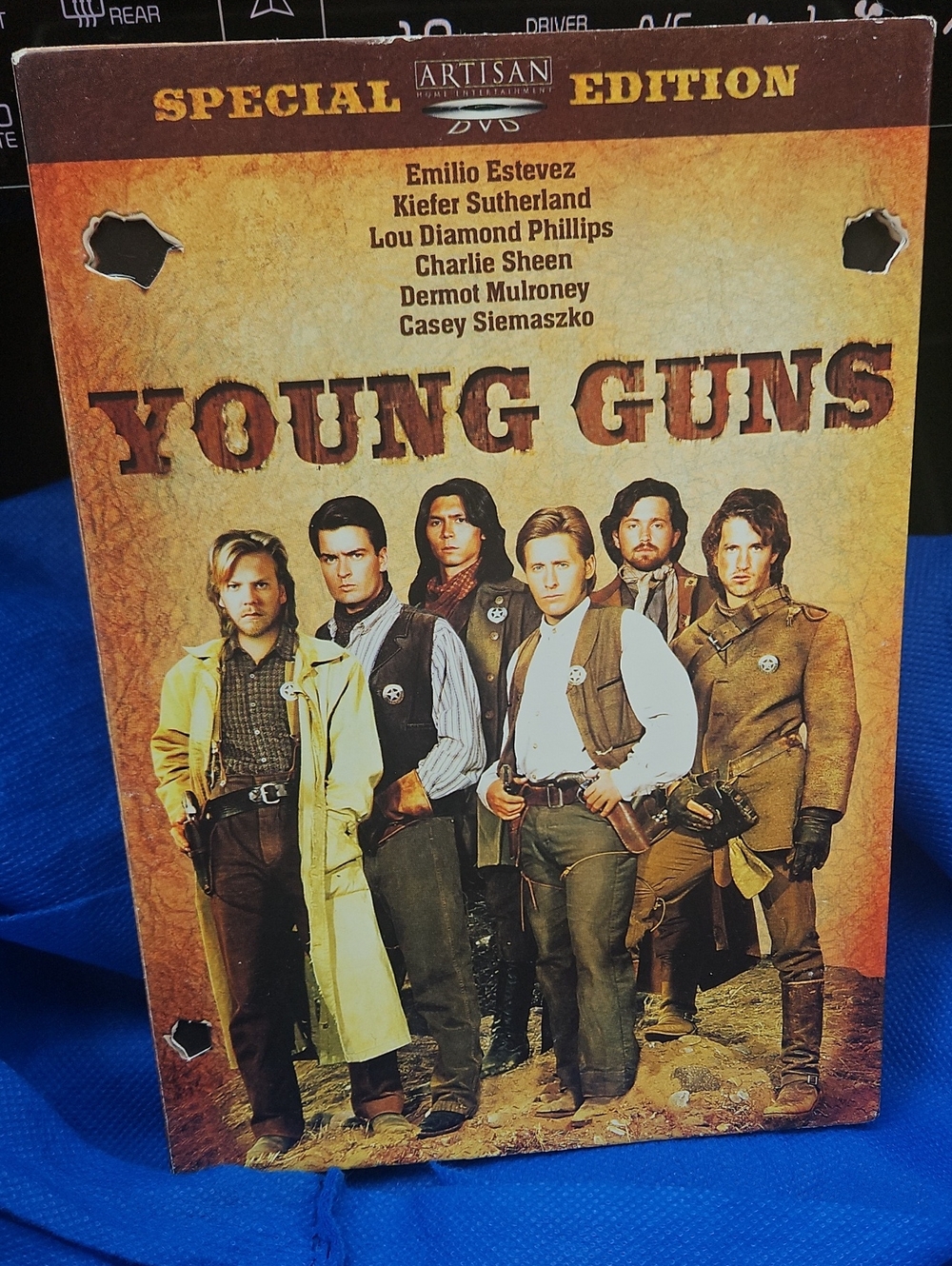 🌟3/$25🌟 Young Guns Special Edition DVD - Western Movie